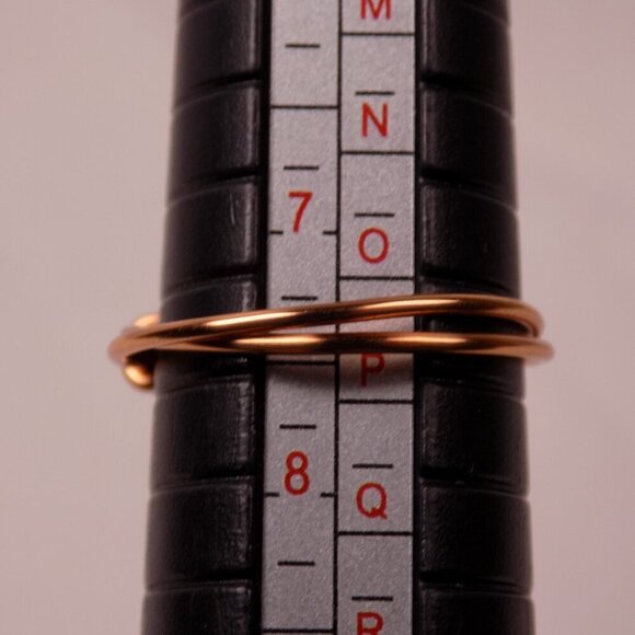 Tiger's eye stone wire wrapped ring size 7.5 - Picture 6 of 6